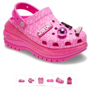 Brand new Barbie crocs